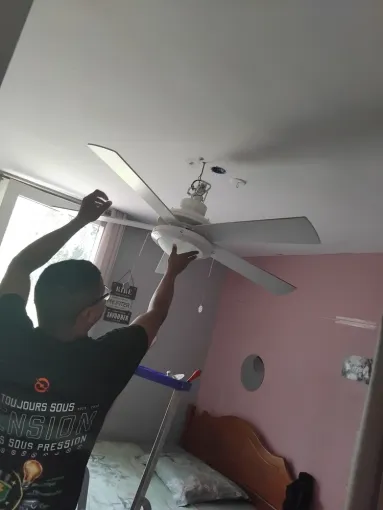 Brasseur d'air décroché laisse élec-connexion régler sa, Saint-André, Elec Connexion